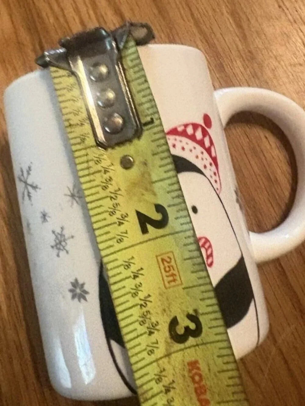 Sur La Table Christmas Holiday Cocoa Mug - V